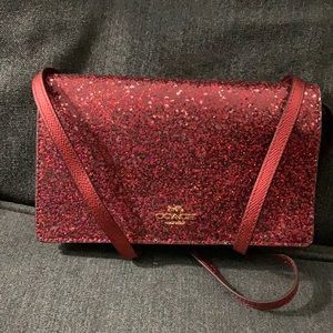 Coach glitter purse. Never used no tags